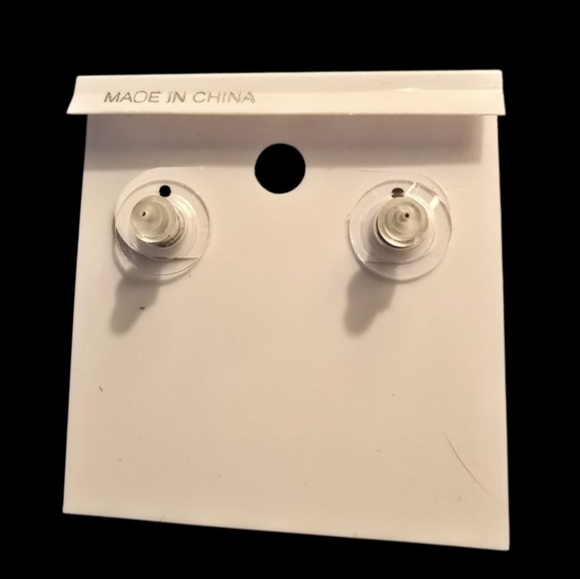 Blue Crystal Crab Earrings NWT ~0.75" x ~0.5" Lead Compliant Free Gift Wrapping - Picture 4 of 4